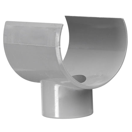 Klemzadel PVC wanddikte 3,2 mm Ø 125/110/100x50 mm 90° KOMO-keur-285569