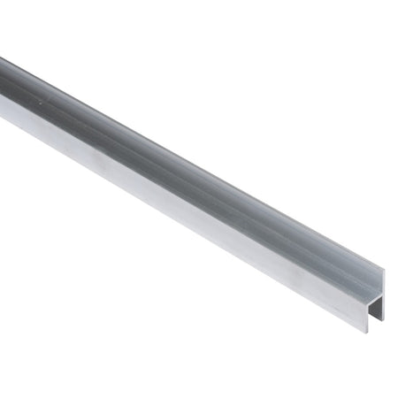 Stoeltjesprofiel GS1 Aluminium Brute 26x8x15x1,5x1000mm-291501