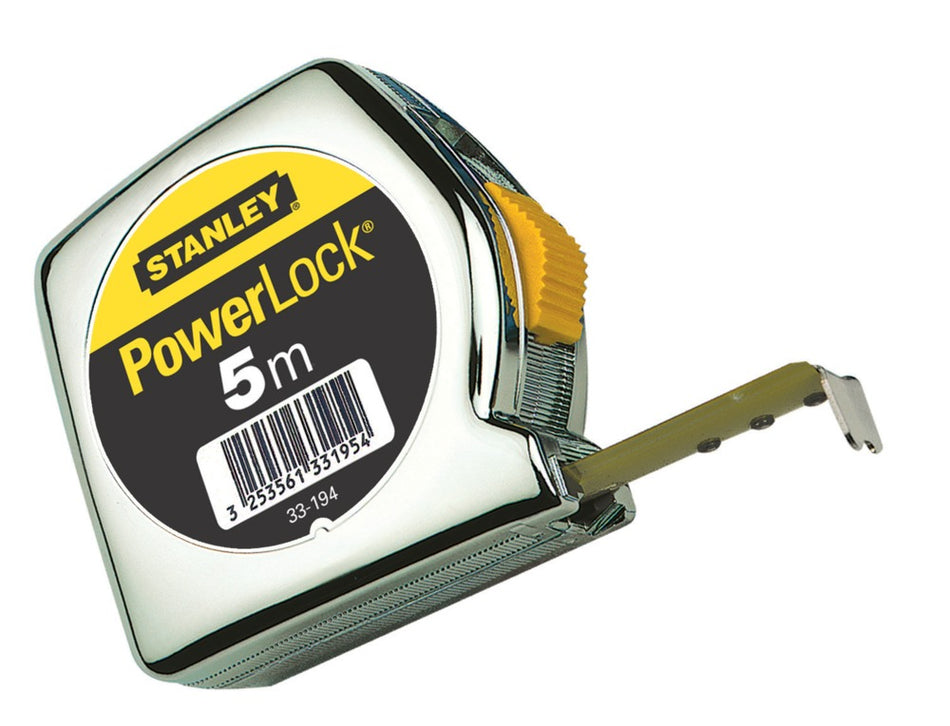 Stanley Powerlock Rolbandmaat ABS 19mm 5m-291757
