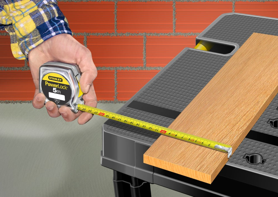 Stanley Powerlock Rolbandmaat ABS 19mm 5m-291757