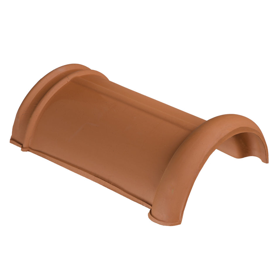Monier Vorst Halfrond VH/OVH/TDN Keramiek  Naturel Natuurrood 27,4x37,5cm-299793