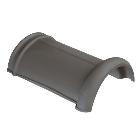 Monier Vorst Halfrond VH/OVH/TDN Keramiek  Naturel Blauw Gesmoord 27,4x37,5cm-299807