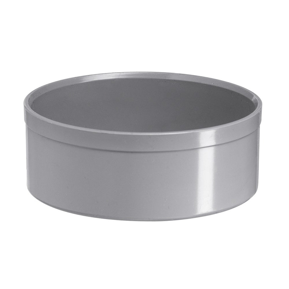 Kap PVC wanddikte 3,2 mm Ø 75 mm voor spie-eind KOMO-keur-321636