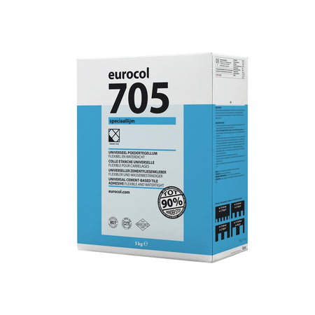 Eurocol 705 Speciaal Poedertegellijm Grijs Flexibel-322305