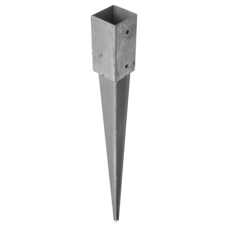 Paalhouder Thermisch Verzinkt 71x71x750mm Met Punt-326439