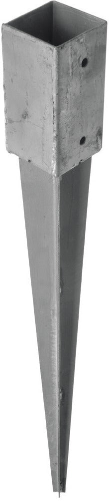 Paalhouder Thermisch Verzinkt 91x91x900 mm Met Punt-326447