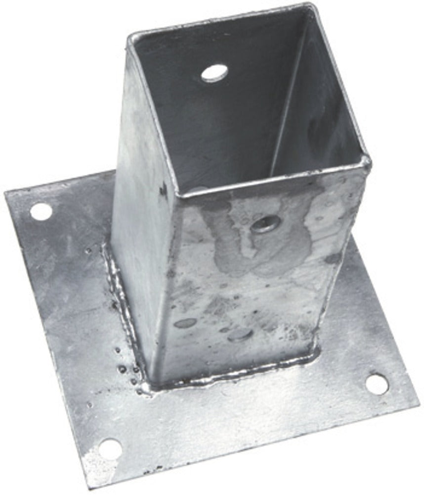Paalhouder Thermisch Verzinkt 71x71mm Met Plaat-326455