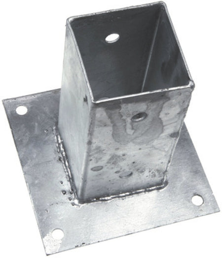 Paalhouder Thermisch Verzinkt 71x71mm Met Plaat-326455