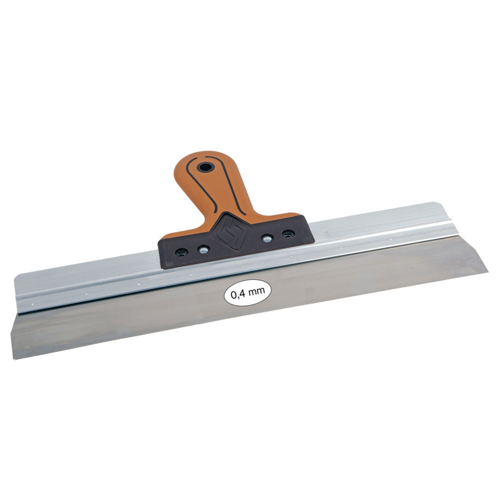 Super Prof Spackmes Aluminium RVS Met Softgreep 380mm-335356