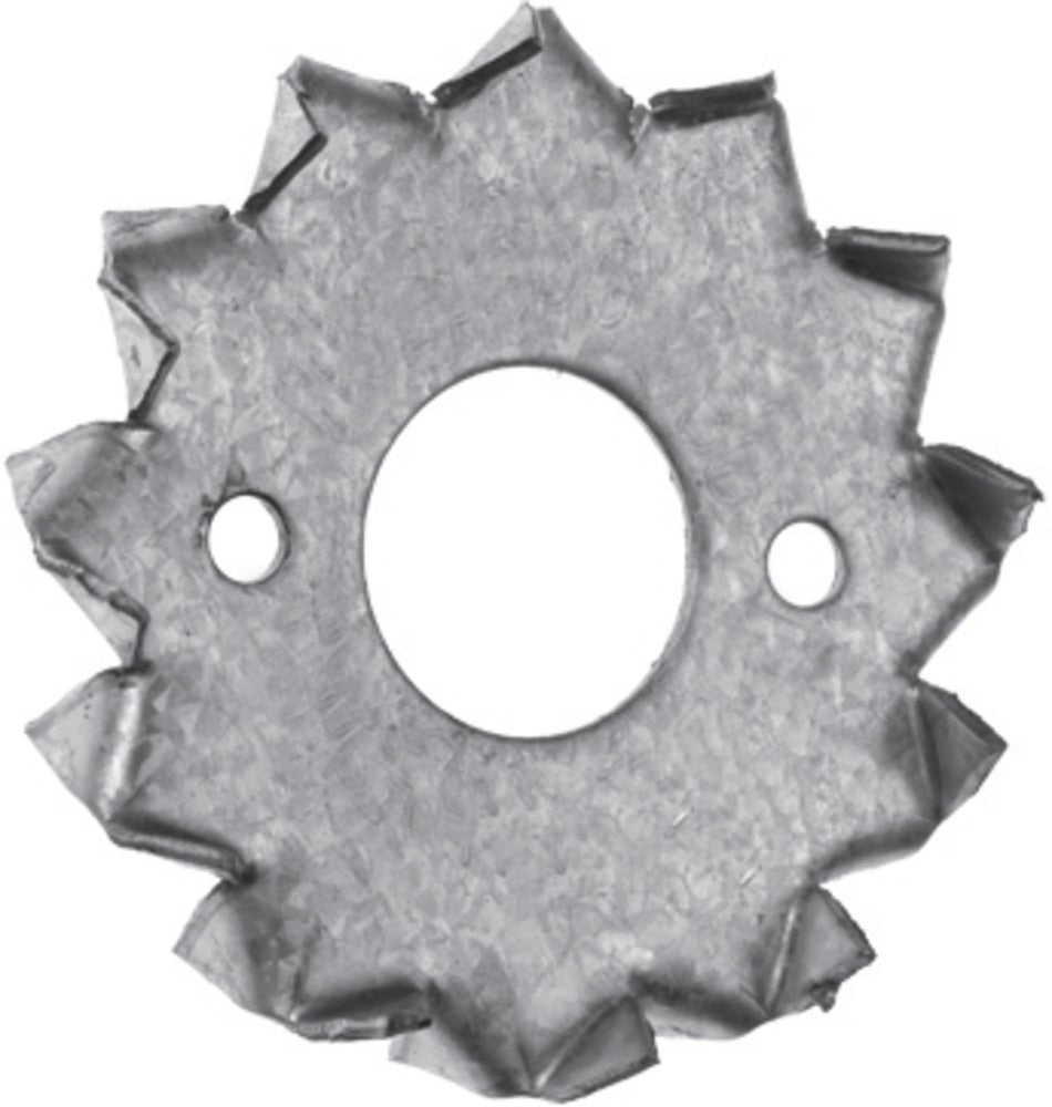 GB Kramplaat Verzinkt 33x95mm Dubbelzijdig Getand-338840