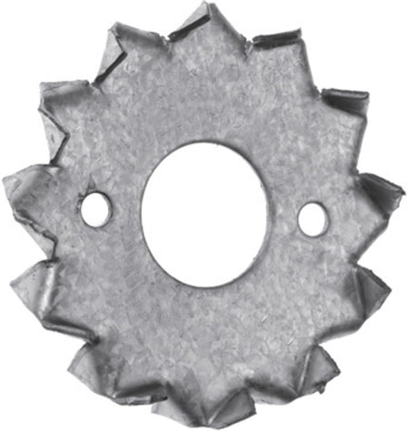 GB Kramplaat Verzinkt 33x95mm Dubbelzijdig Getand-338840