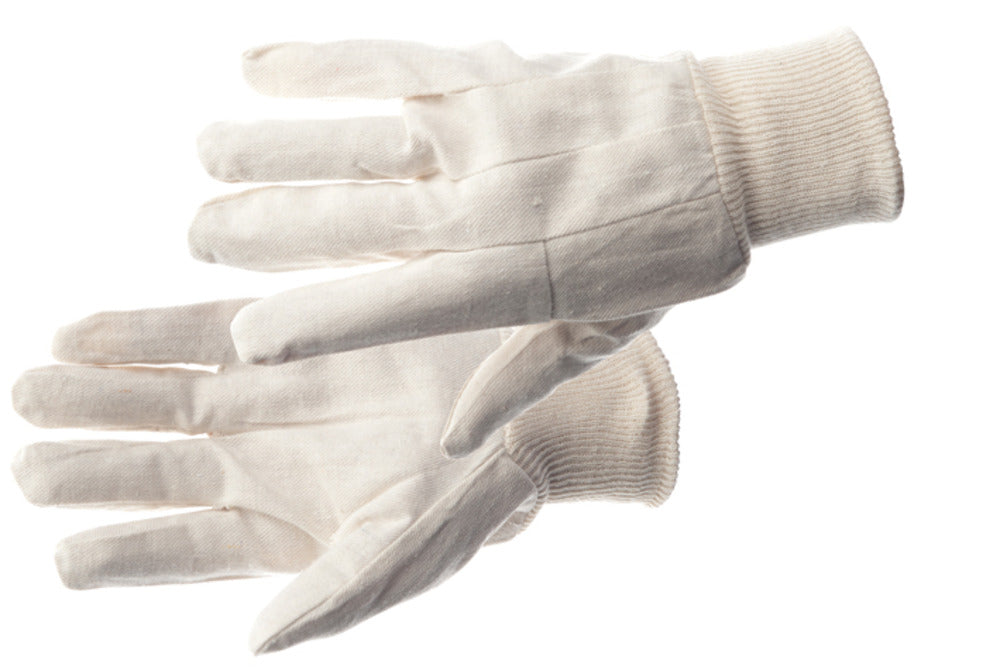 Safeworker Werkhandschoenen 100% katoen geweven maat 10/XL ecru-342698