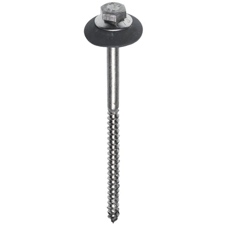 FIS Profi Golfplaatbout RVS Zeskantkop 7x110mm 25st-361827