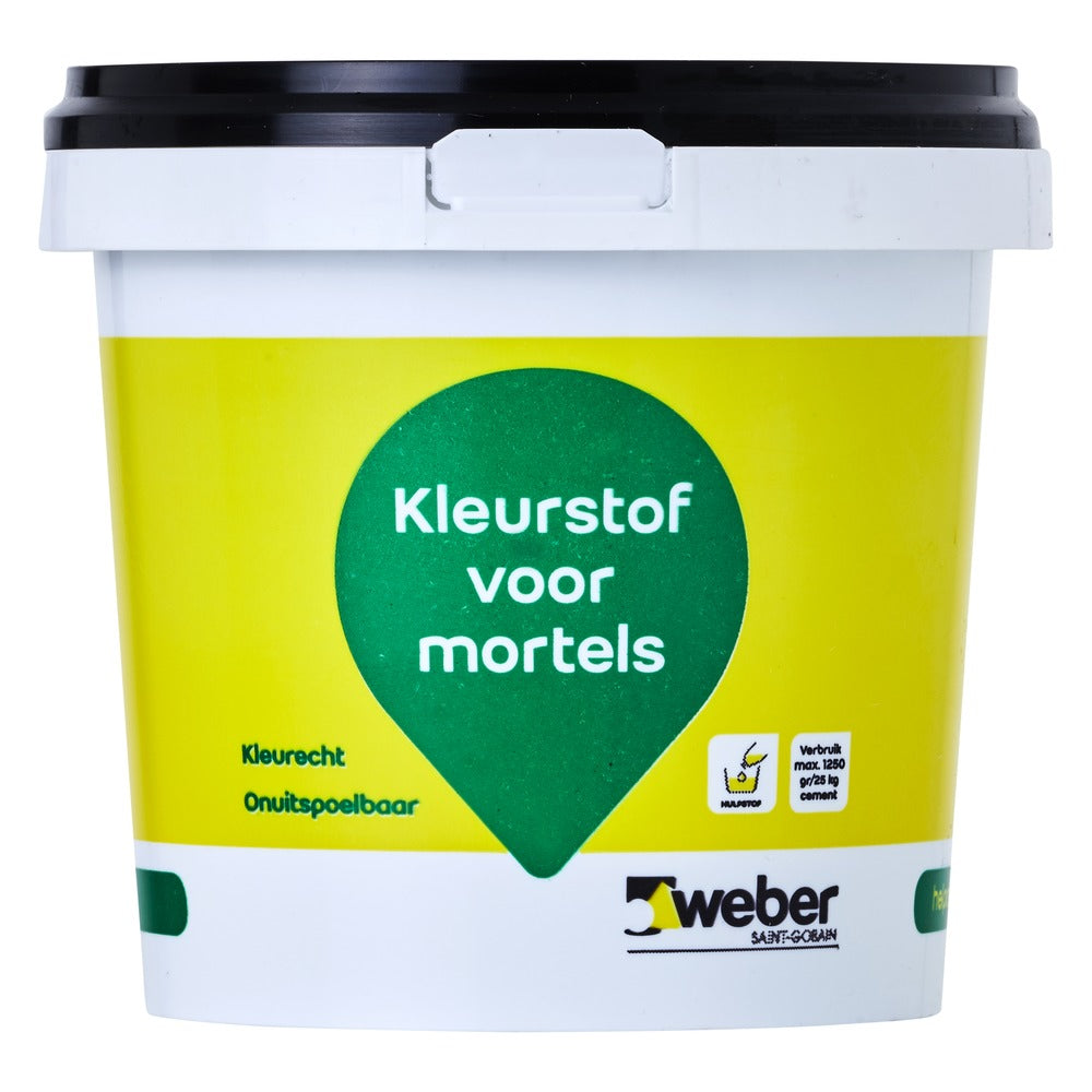 Weber Kleurstof Voor Mortel Zwart 1kg-367110