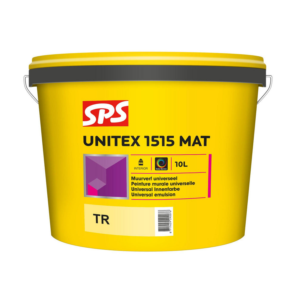 SPS Muurverf Unitex 1515 Mat Mengbasis TR 10L-375229
