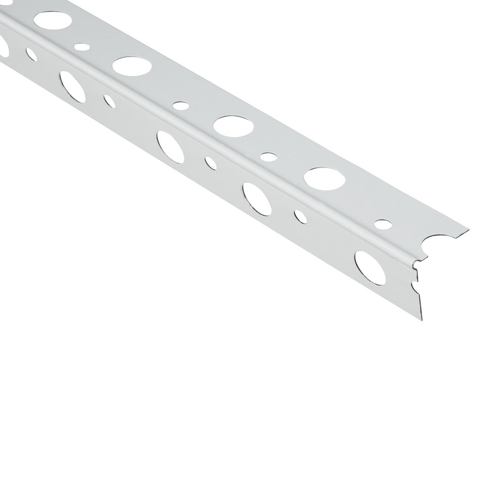 Protektor Hoekprofiel 1040S verzinkt staal wit stucdikte 7 mm 260 cm-380128