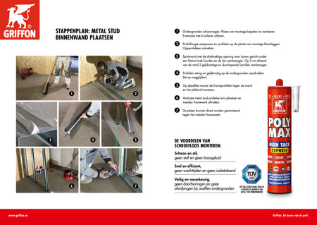 Knauf C-profiel 45/50 Verzinkt Staal-394603