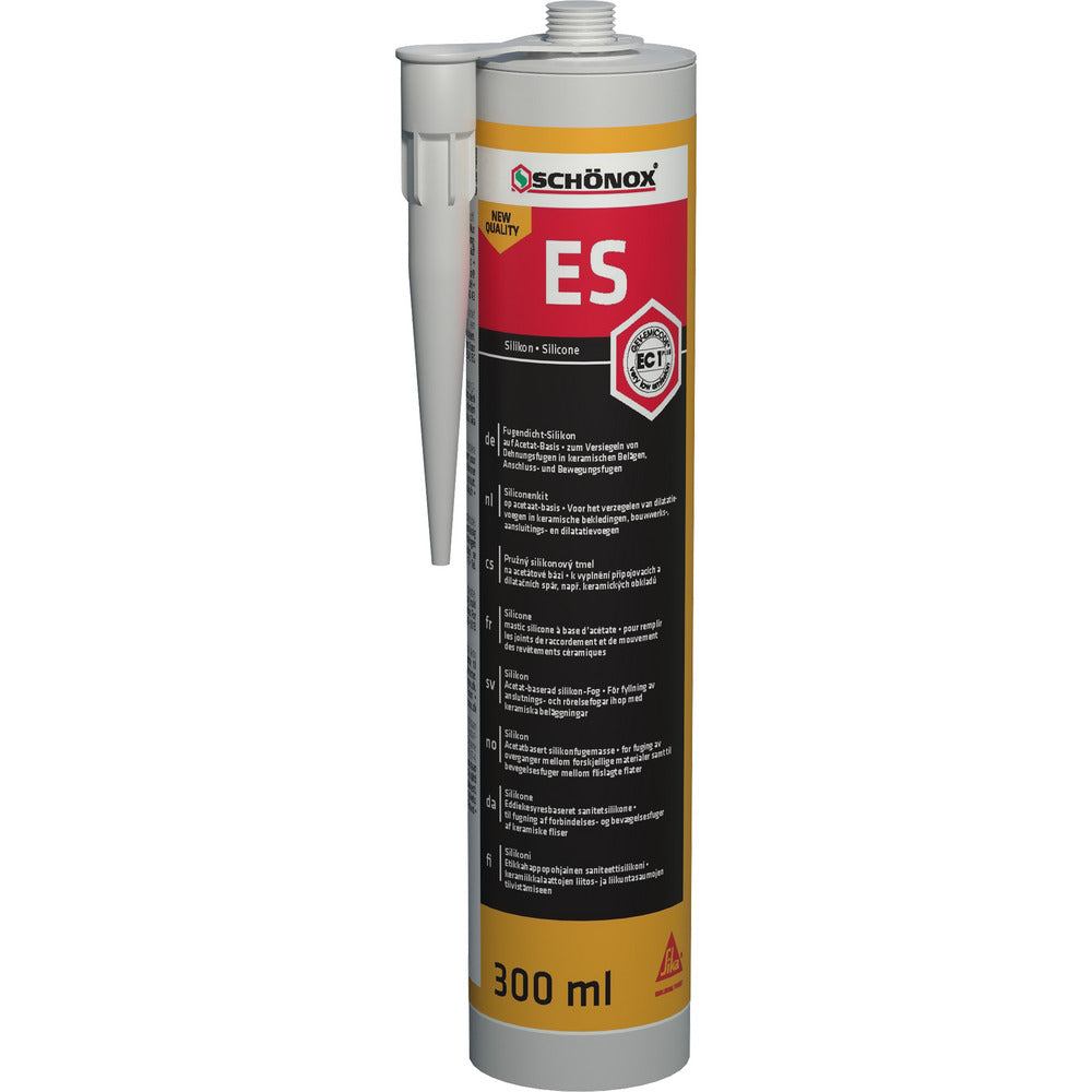 SCHÖNOX ES Siliconenkit Grijs 300ml-395323