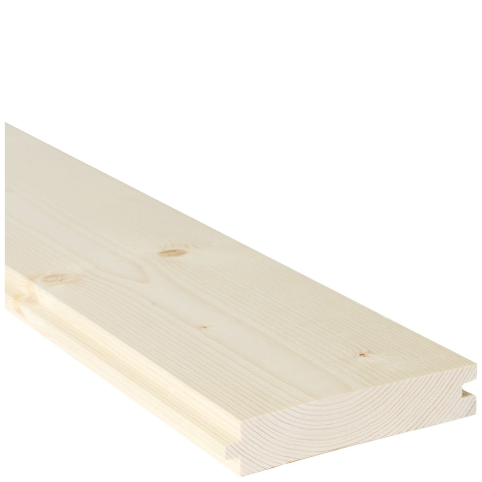 Vuren Vloerdeel 28x138mm 420cm FSC Mix 70%-412687