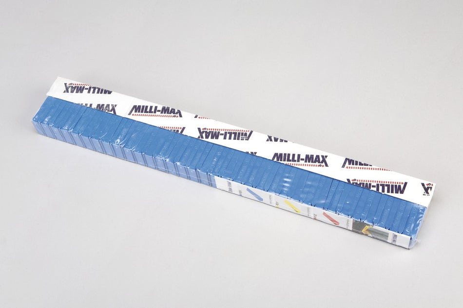 Millimax Wig 75x30x10 mm blauw 68 stuks-422702