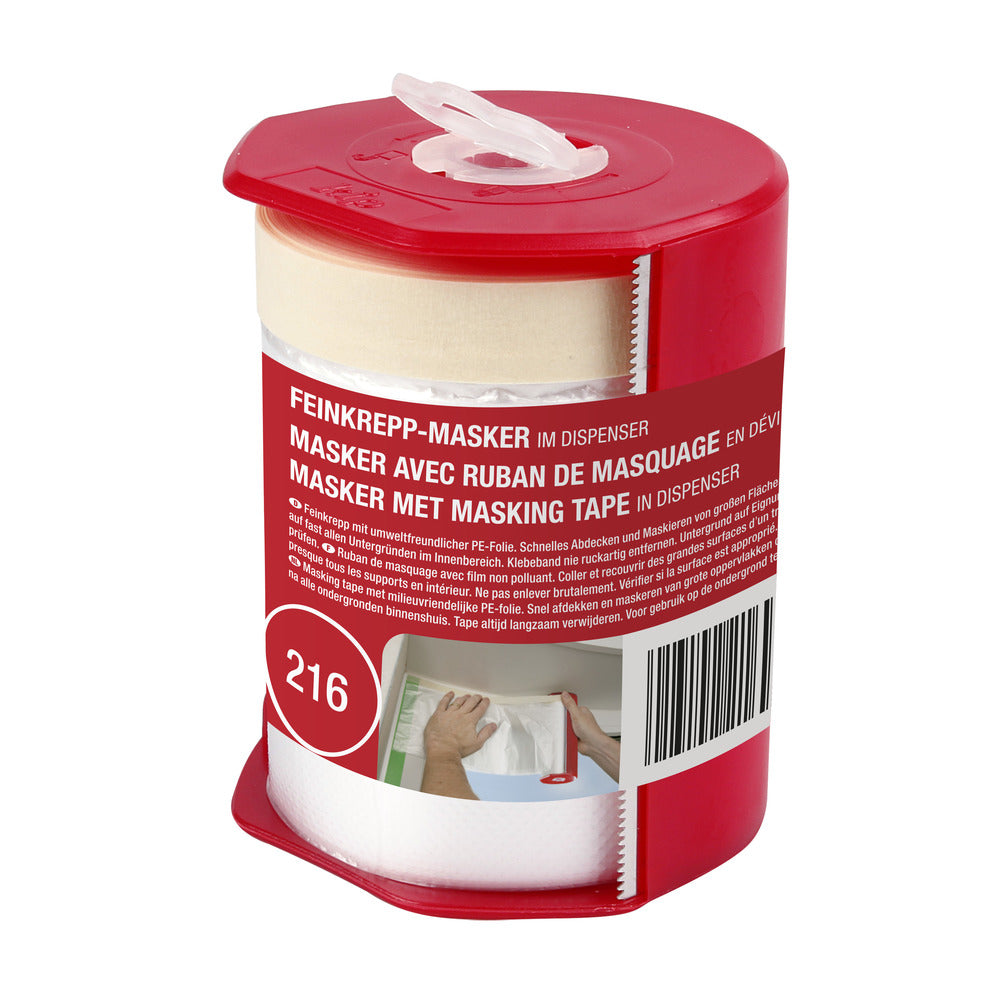 Kip 216 Masker Met Masking Tape Inclusief Dispenser-429441