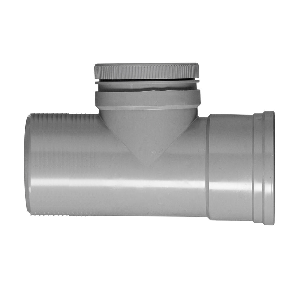Ontstoppingsstuk PVC 1x machetmof/spie wanddikte 3,2 mm Ø 110 mm KOMO-keur-434731