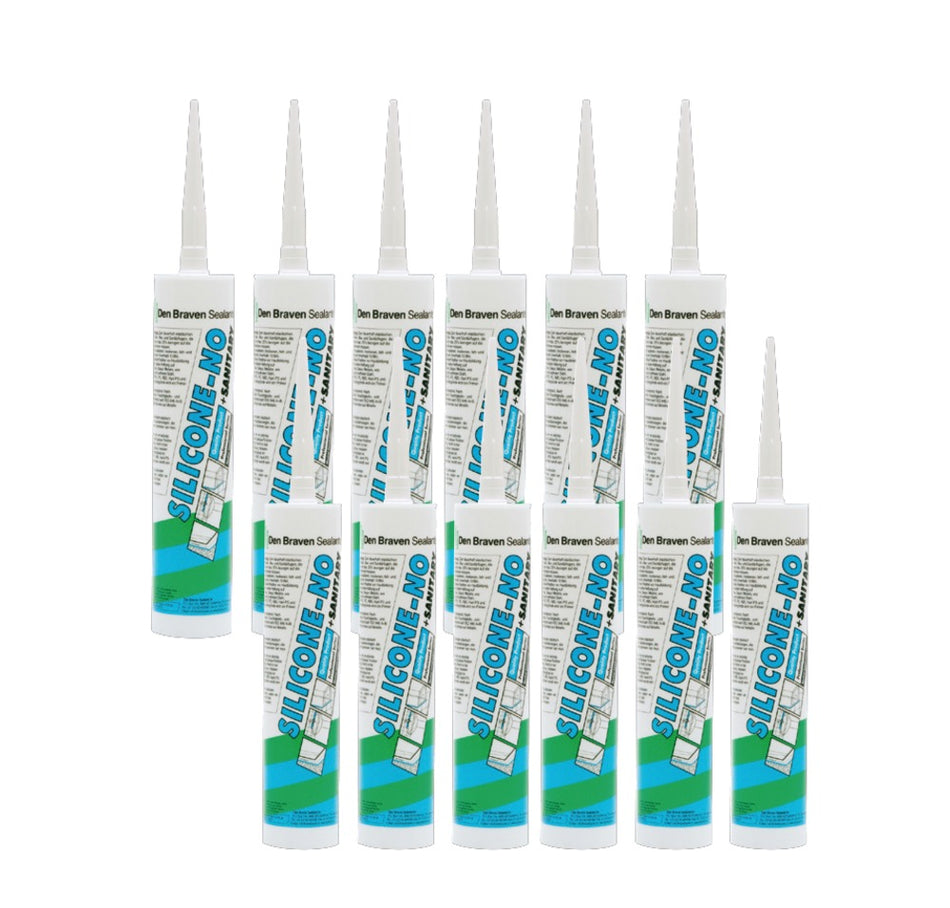 Zwaluw Siliconenkit Silicone-NO Manhattangrijs 310ml-450958