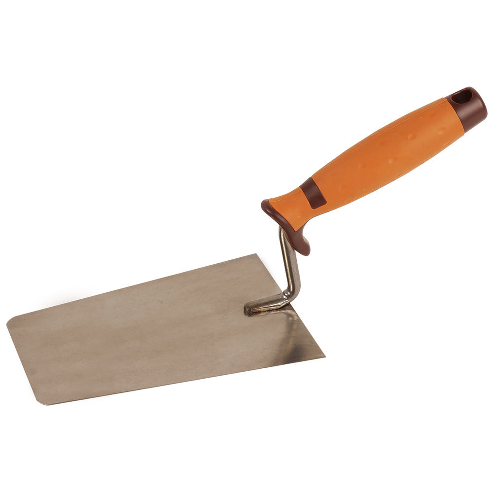 Super Prof Eco Stukadoorstroffel RVS Afgeronde Hoeken Met Softgreep 180mm-453644