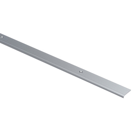 Essentials Trapkant Aluminium Geanodiseerd 25x6,3x2mm Met Neus 100 cm-454720