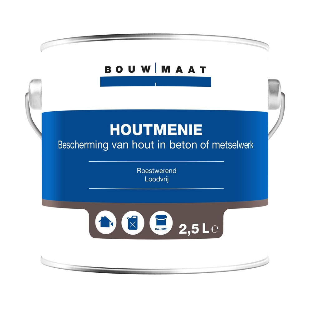 Bouwmaat Houtmenie Oranje 2,5L-461701