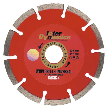 InterDynamics Universeel Basic+ Diamantzaagblad 125mm-468807