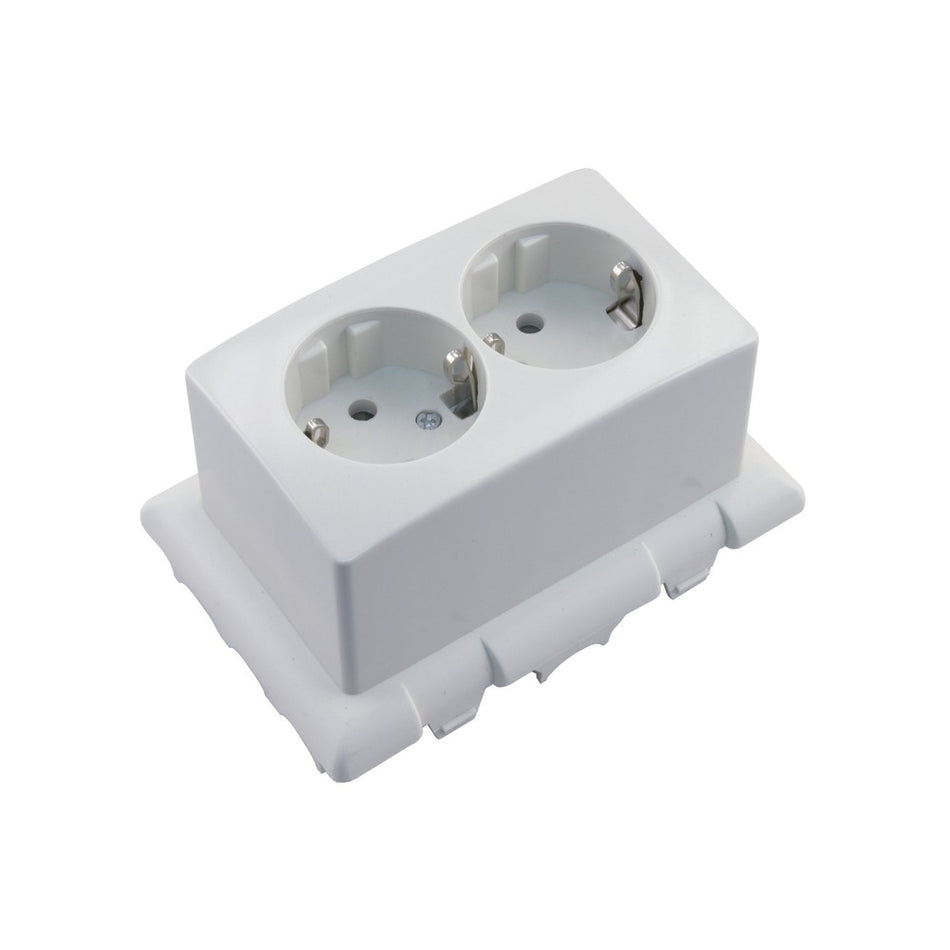 Attema Montagedeksel Met Wandcontactdoos Crème-470637