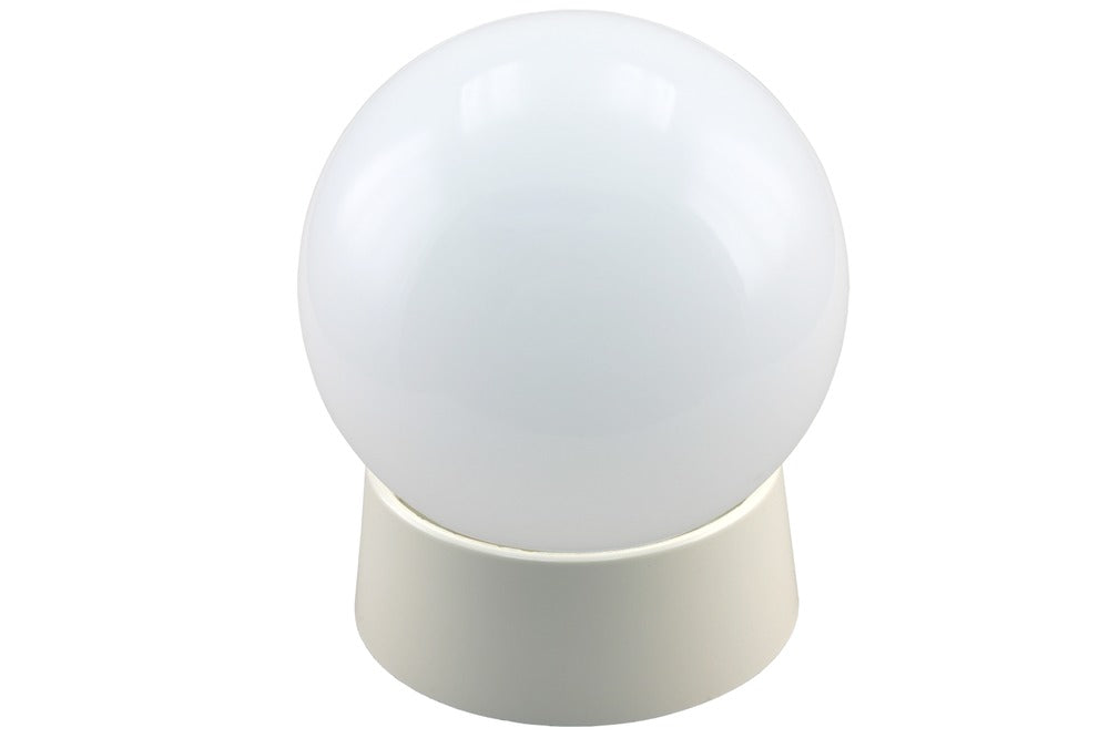 Plafondlamp Wit Bol Schroefrand-475103
