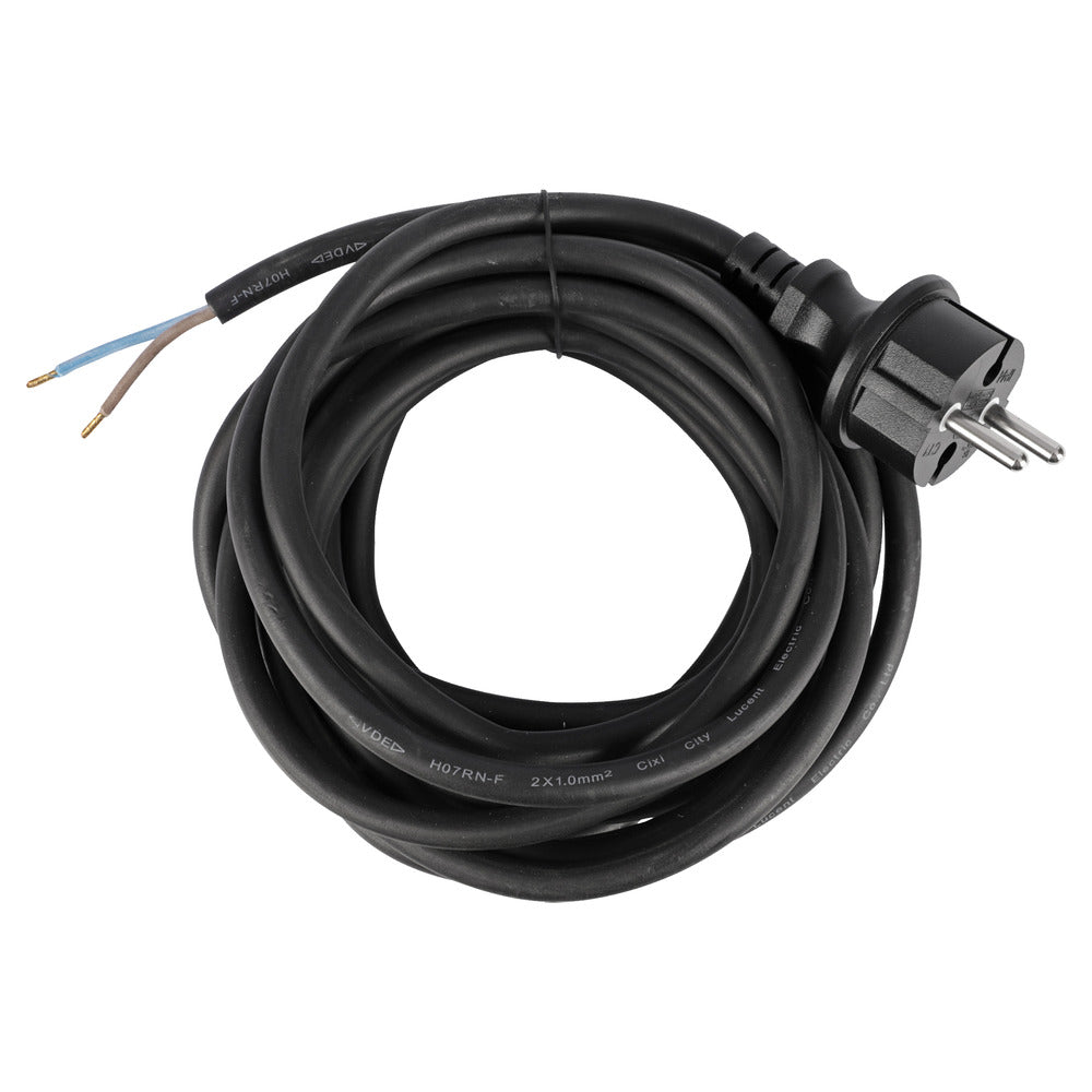 Q-link Aansluitsnoer Neopreen H07RN-F Zwart 5m-475650