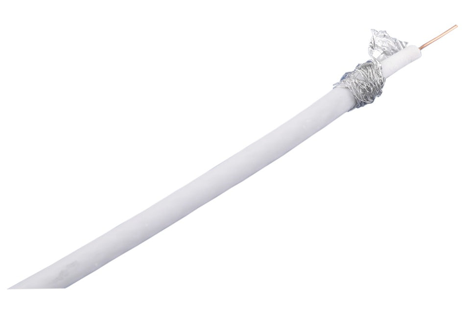 Satellietkabel coax wit, 20 m-476133