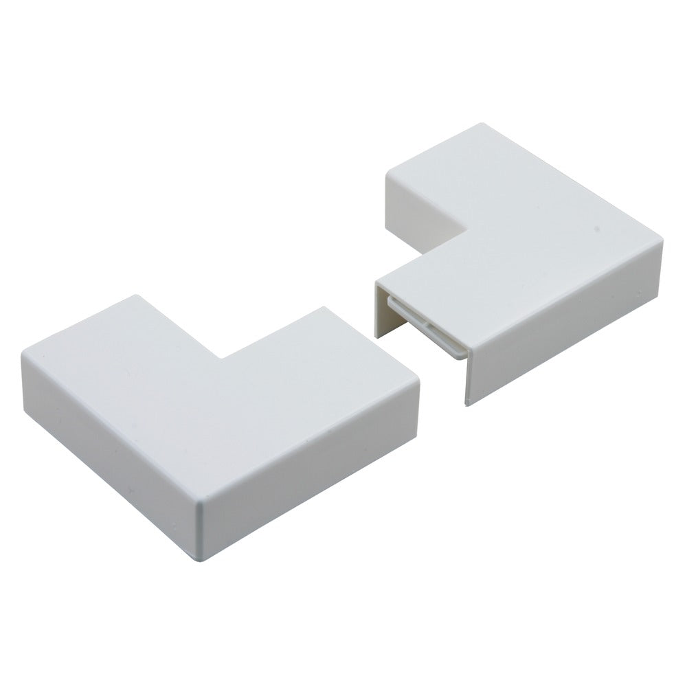Attema Leidinglijst Hoekplaat P25 Polarwit 2st-477694