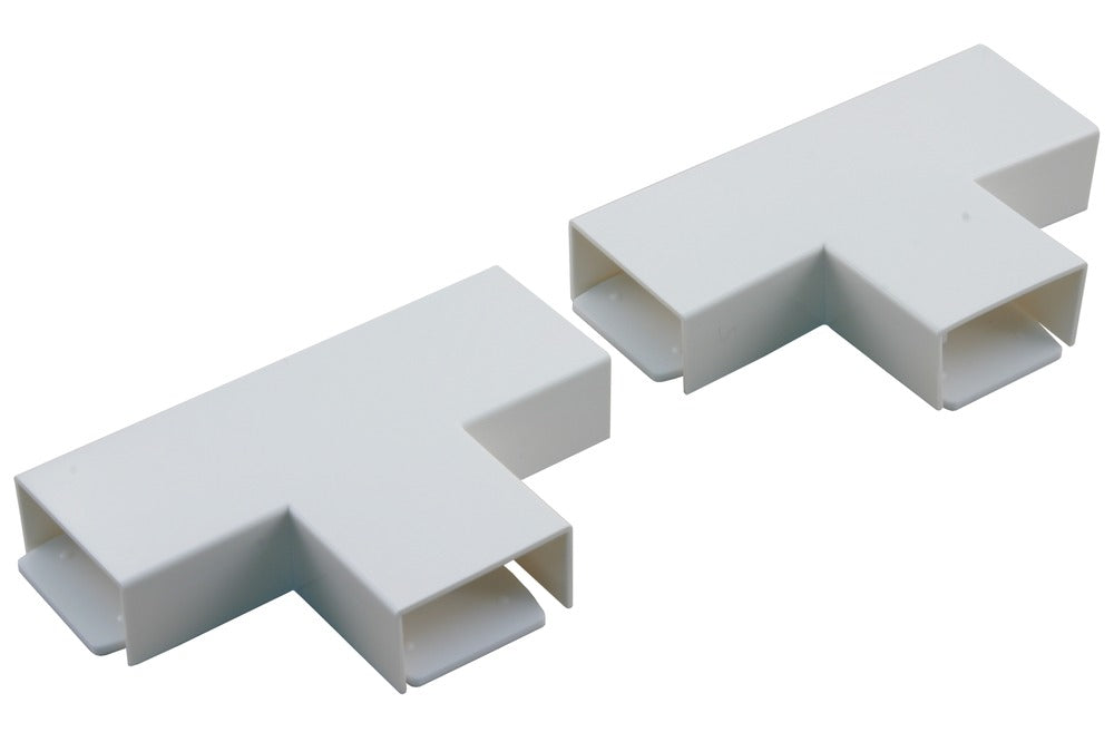 Attema Leidinglijst T-stuk P25 Polarwit 2st-477708