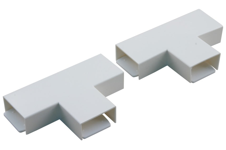 Attema Leidinglijst T-stuk P25 Polarwit 2st-477708