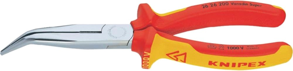 Knipex Radiotang 200mm Zijsnijder 40° Gebogen Bekken VDE-491117