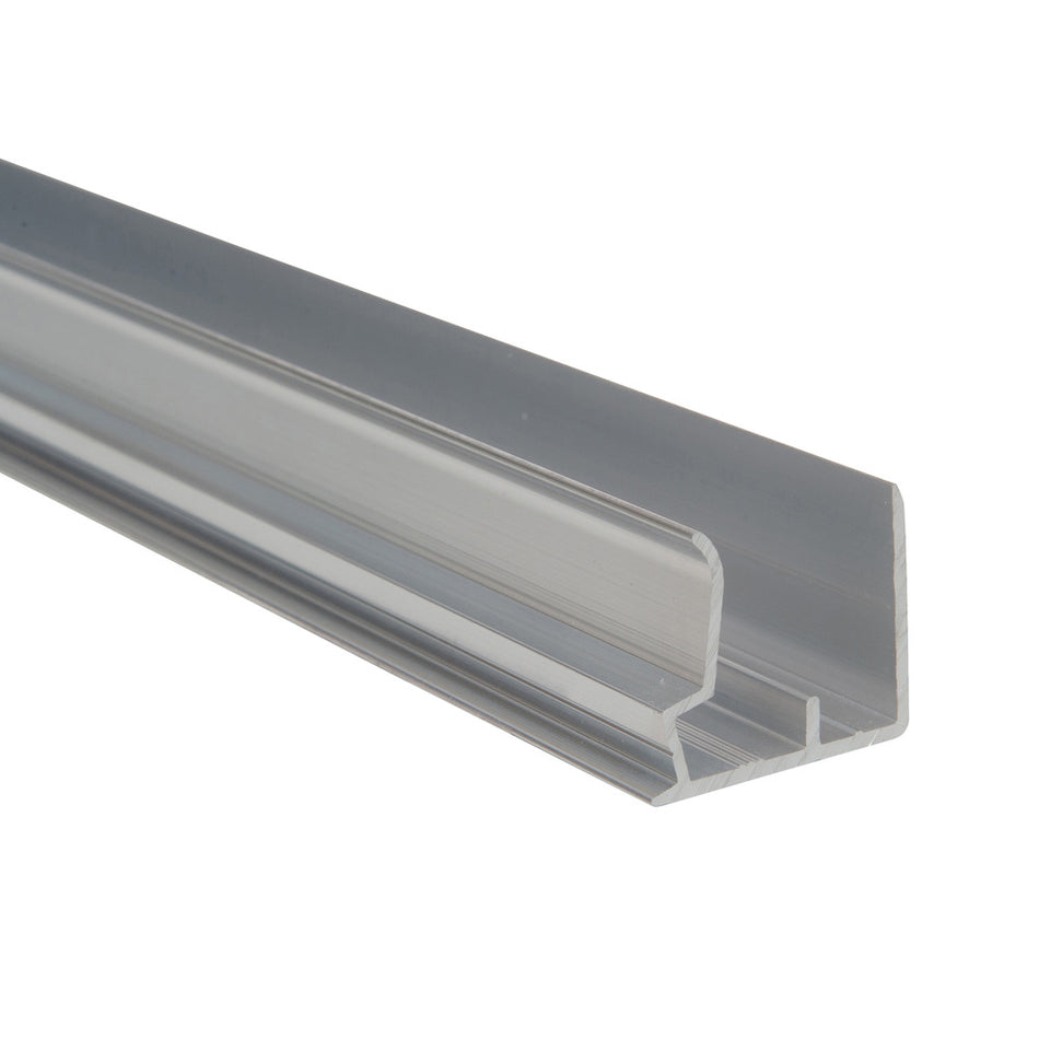 ALWO Thermo Afsluitprofiel Kombi Aluminium Incl Druiprand 1,6x98cm-498549