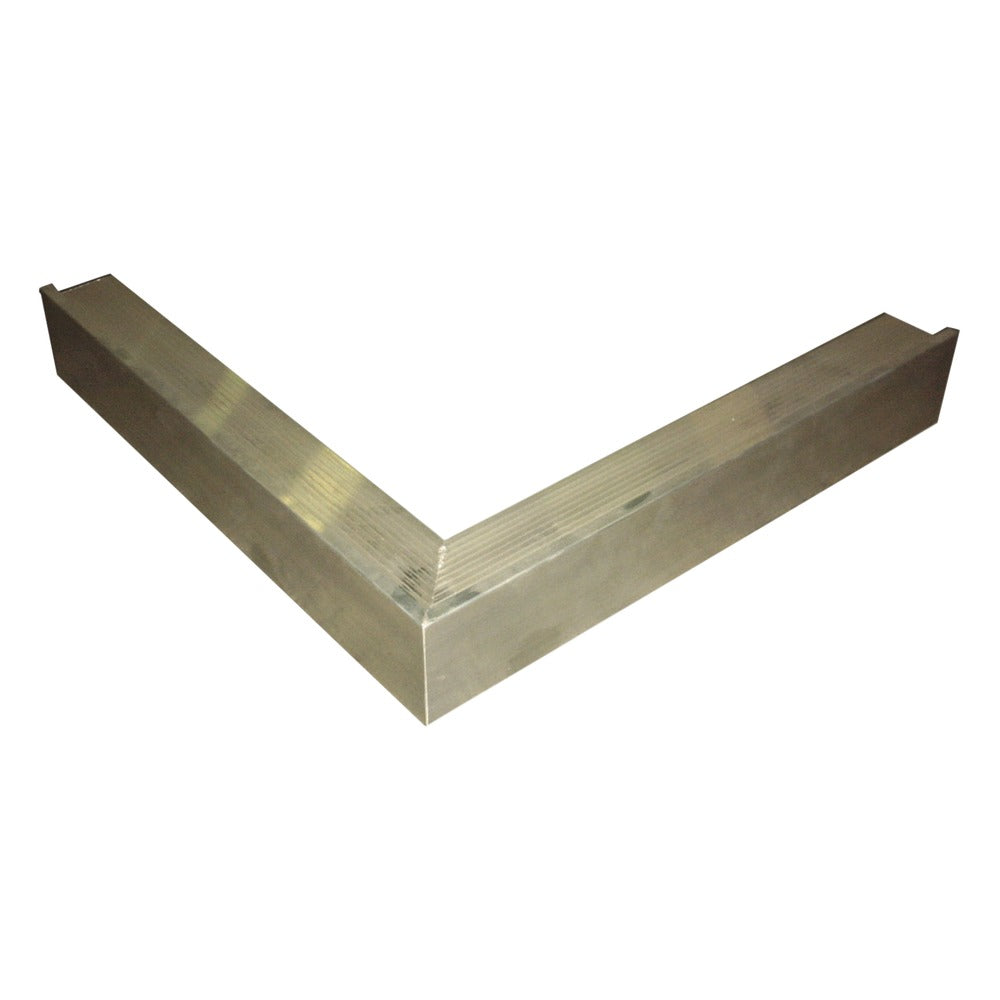 Roval Daktrim Buitenhoek Standaard Aluminium 35x35mm 50x50cm-501422