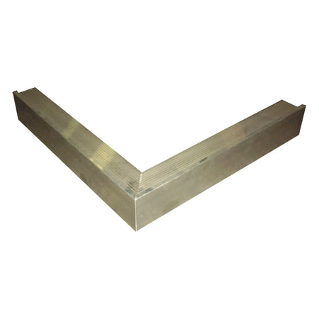 Roval Daktrim Buitenhoek Standaard Aluminium 45x45mm 50x50cm-501430