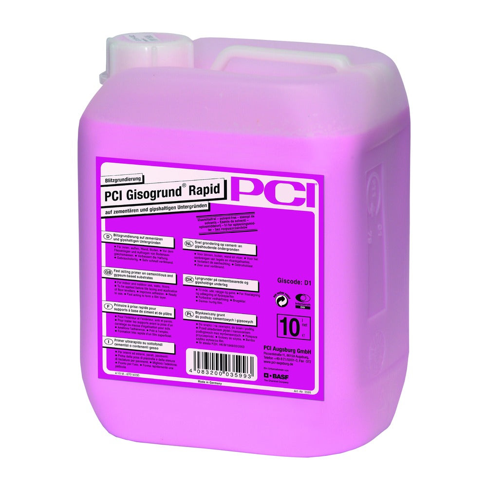 PCI Gisogrund Rapid Primer Poreuze Cementaire En Gips Ondergrond-505777