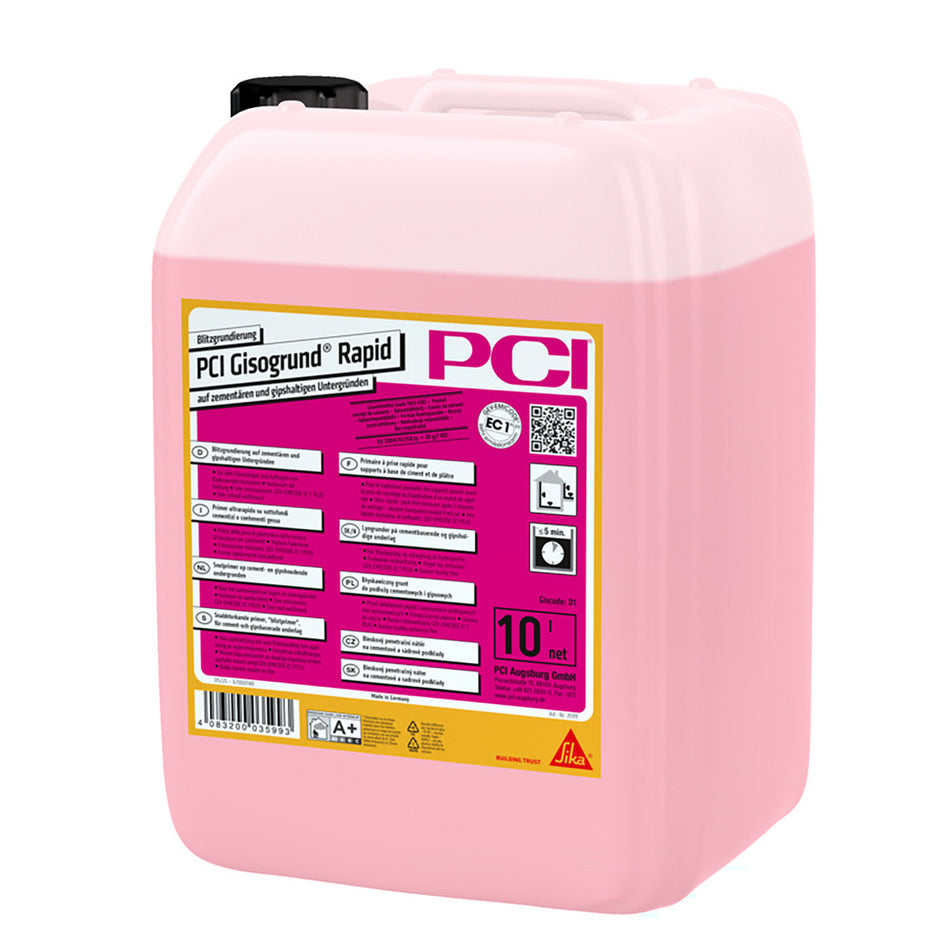 PCI Gisogrund Rapid Primer Poreuze Cementaire En Gips Ondergrond-505777