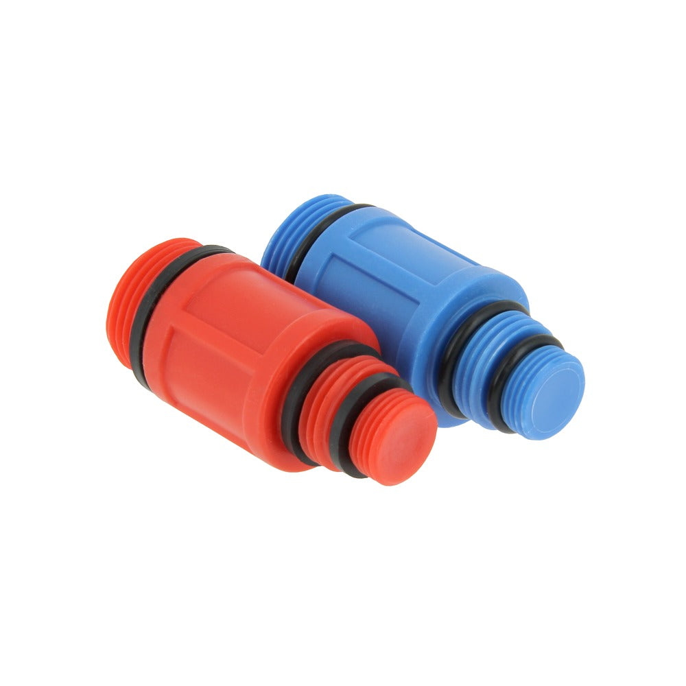 BONFIX Plug kunststof rood en blauw-507778