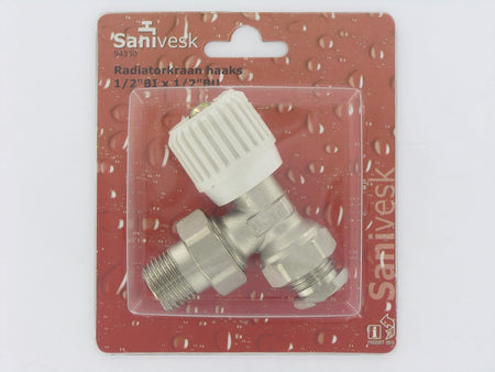 Radiatorkraan Haaks 1/2"-508374