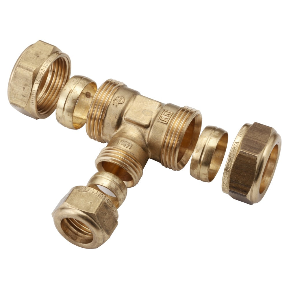 VSH Knel T-stuk 22x15x22 mm 2 stuk-508579