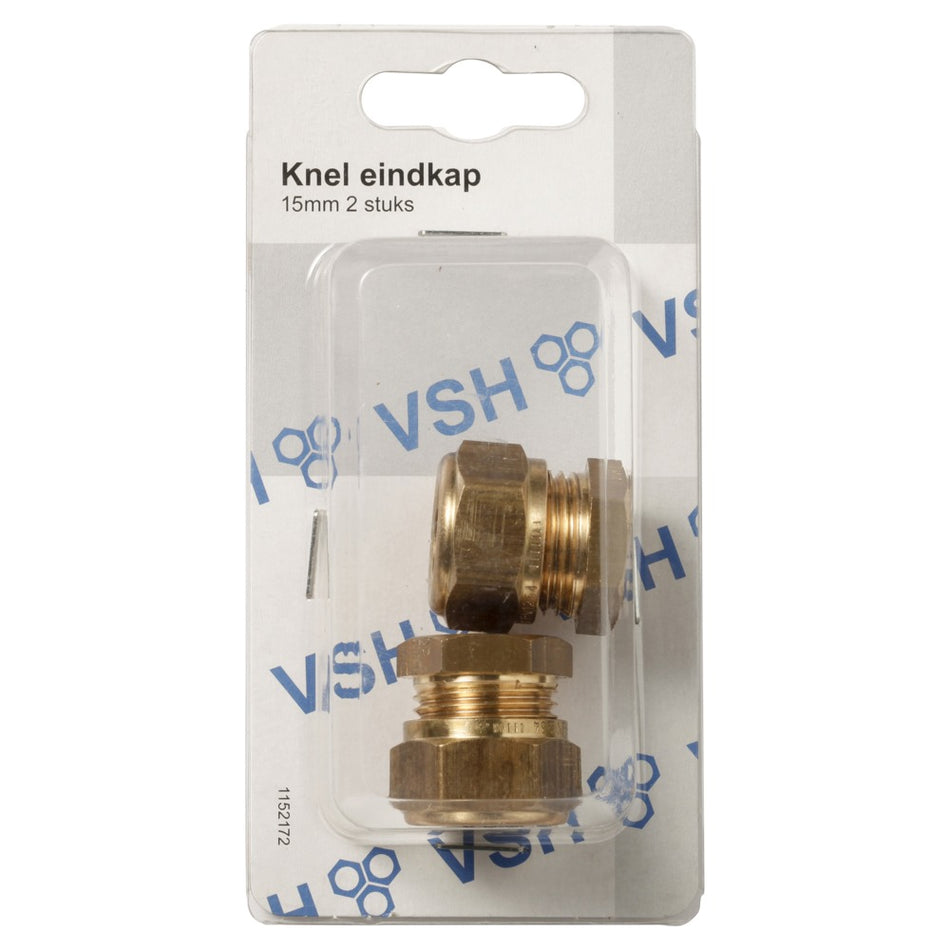 VSH Knel eindkap 15 mm 2 stuk-511299