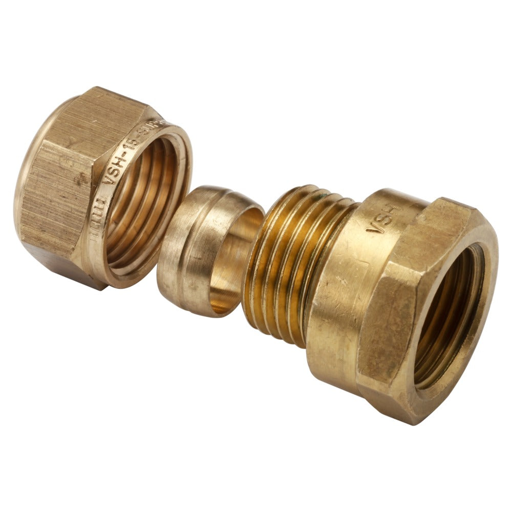 VSH Knel/draad schroef buitendraads 15 mm x 1/2'' binnendraad-511434
