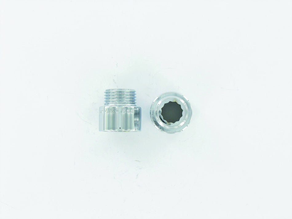 BONFIX Verlengstuk 1/2'' binnendraad x 1/2'' buitendraad x15 mm chroom-512022